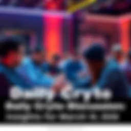 Participants engaging in a cryptocurrency discussion, sharing insights and tips while staying aware of scams.