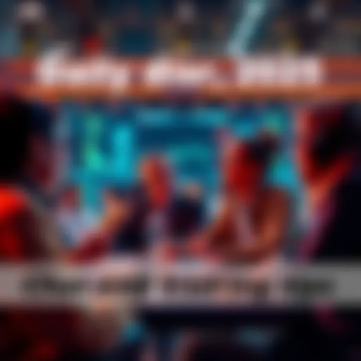 People participating in an online forum discussing trading tips and sharing insights.