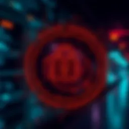 A warning graphic showing a padlock and a computer screen displaying login information, symbolizing online security threats due to a data breach.