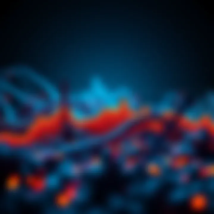 Graph showing a downward trend in Bitcoin hashrate, symbolizing challenges for miners, particularly smaller ones.