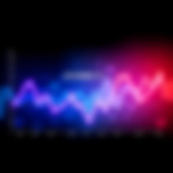 Graph showing declining earnings trends Line graph illustrating a drop in earnings over time, reflecting concerns among people about stable income levels