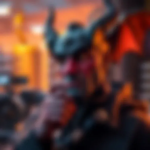 Demon1 looks contemplative while considering new opportunities, with a thoughtful expression and an industry background.