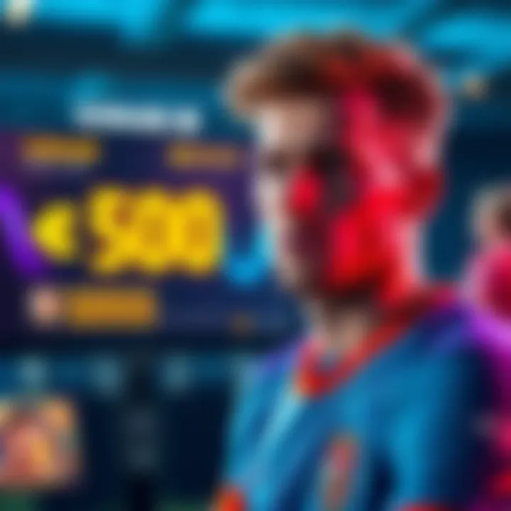 A top-ranking player looking upset after receiving a low reward on Sorare, with a screen showing 500 essences in the background