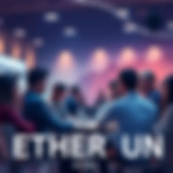 Group of people chatting about Ethereum in a forum setting