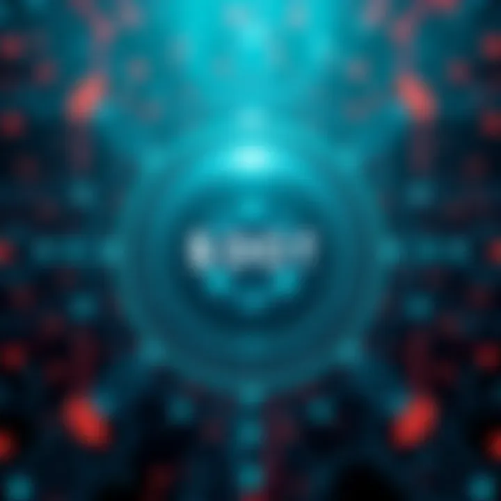 A visual representation of the $DOT logo surrounded by digital elements symbolizing AI and privacy technology