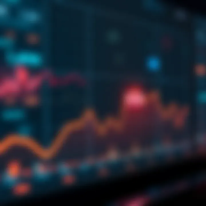 A line graph showing the fluctuating price of DOT over the past year with a highlight at the $10 mark.