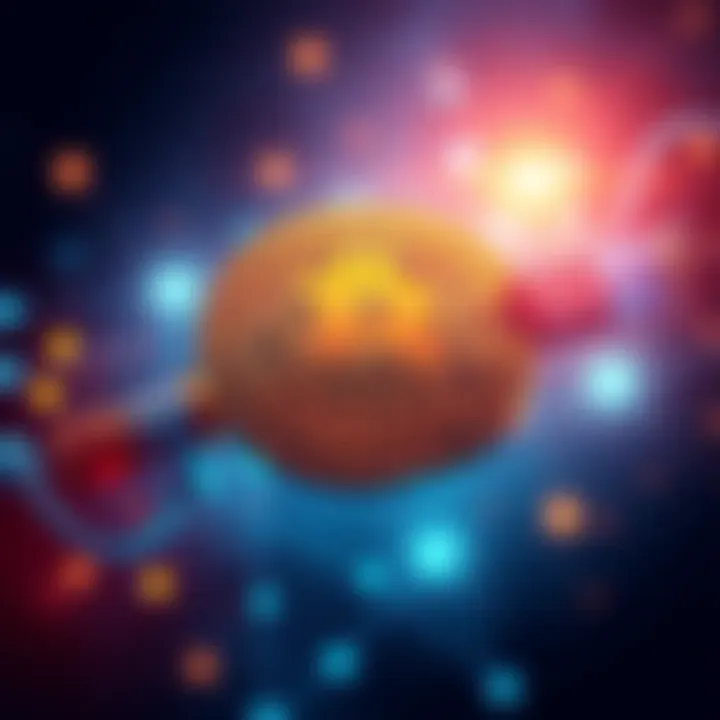 Illustration showing a Bitcoin symbol with a broken internet connection, emphasizing potential conflicts and disruptions in Canada.