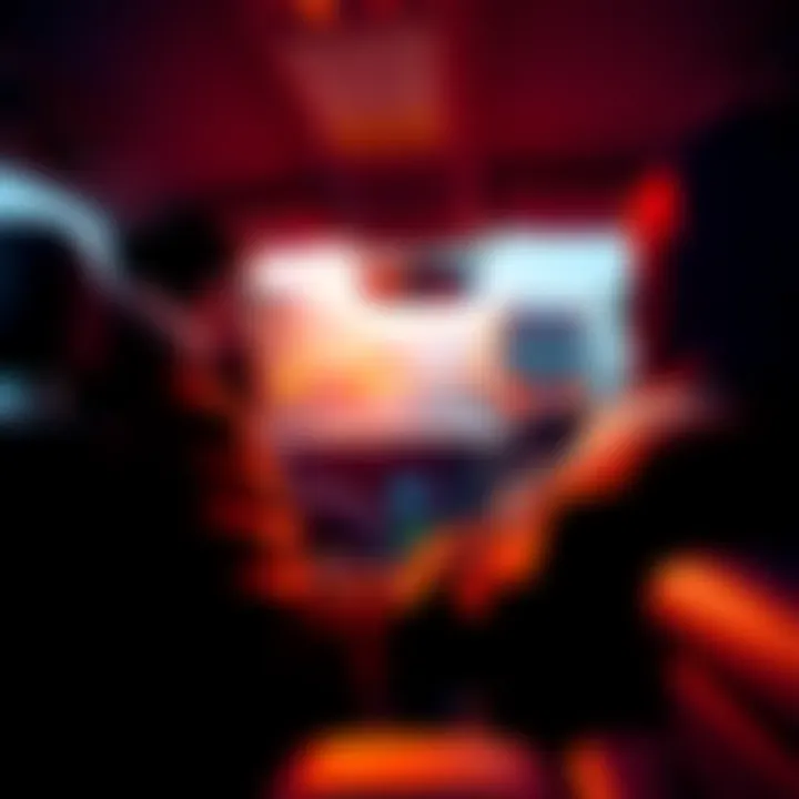A driver reviewing earnings per mile and total miles driven while sitting in a car