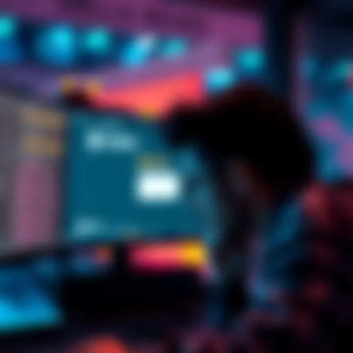 A person looking frustrated at a computer screen showing a failed transaction for Ethereum deposit to Kraken.