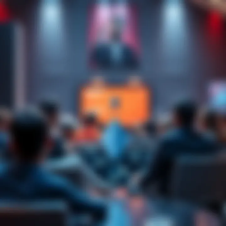 People engaging in a discussion about Ethereum cryptocurrency