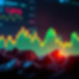 A line graph showing the recent drop in Ethereum prices with a bullish trend predicted in the near future.