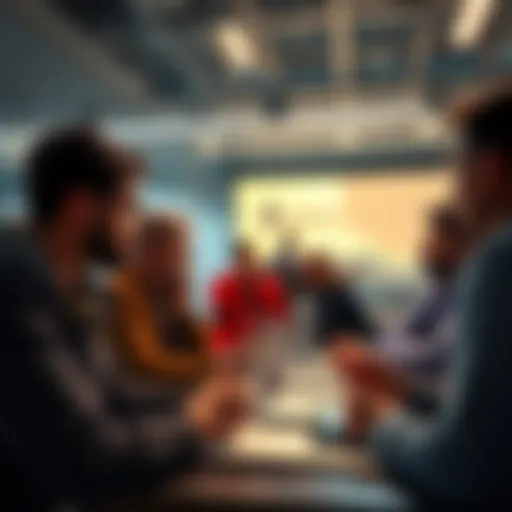 People engaging in a discussion about Ethereum, sharing updates and insights on price trends and news.