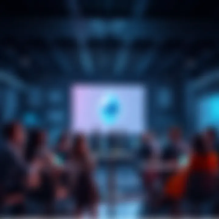 People engaging in a discussion about Ethereum, sharing news and updates in a community setting