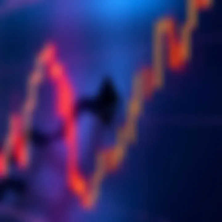 A close-up view of Ethereum's 1-minute chart displaying long candles, indicating significant price movement. Traders closely analyze the fluctuations for insights.