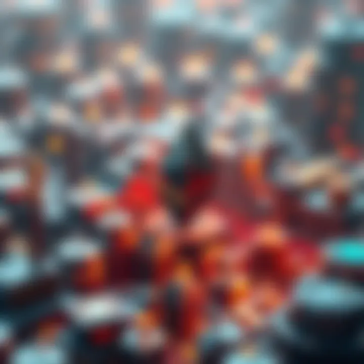 Visual representation of Ethereum tokenization with assets like real estate and financial instruments being settled on the blockchain.