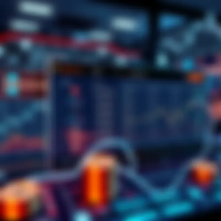 A visualization of a cryptocurrency exchange platform showing HBAR trading options