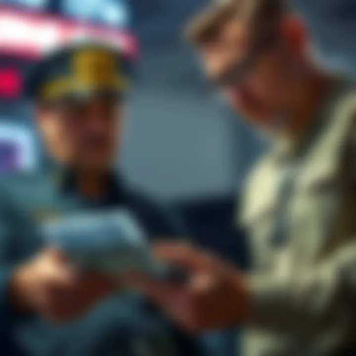 A former LAPD officer and an Israeli gangster looking at a stolen cryptocurrency wallet, representing a theft case in Los Angeles.