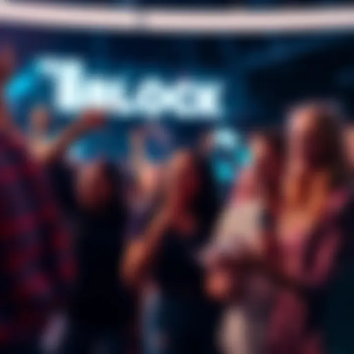 Group of fans eagerly sharing their thoughts about upcoming changes to The Block 2027 show