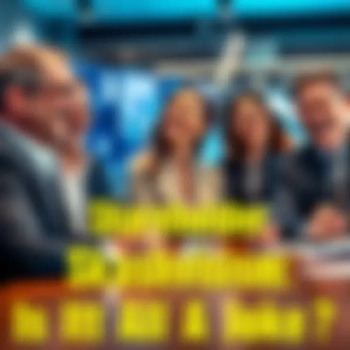 Executives in a meeting looking amused while discussing shareholder concerns, showing skepticism from shareholders