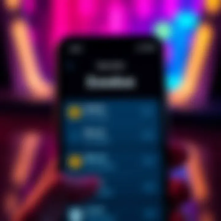 Screenshot of the Exodus mobile app showing Bitcoin address options for users