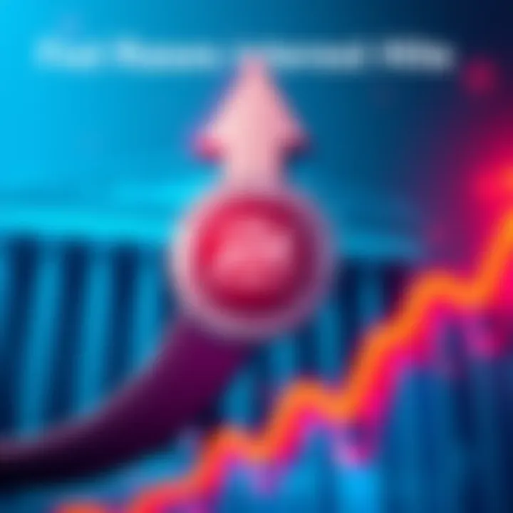 A graphic showing an arrow pointing upwards with the Federal Reserve logo, symbolizing the recent interest rate increase.