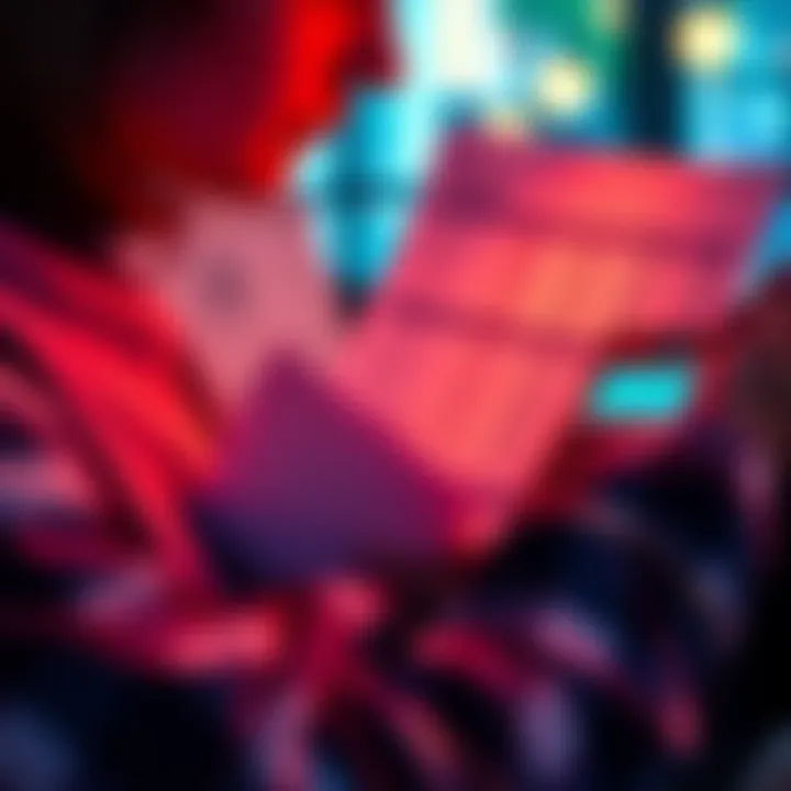 A person looking at a budget sheet with a calculator, weighing the decision between saving money and spending it for rent.