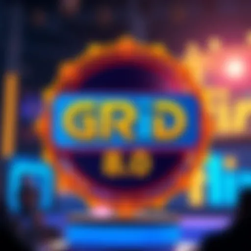 The logo of Flipkart GRiD 8.0 displayed prominently, symbolizing the event's branding.