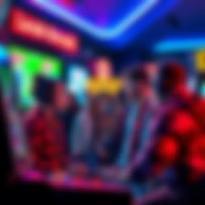 Group of frustrated gamers talking about missing rewards from arcade games