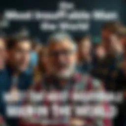 A group of friends rolling their eyes at a man who is talking animatedly, showcasing his insufferable traits.