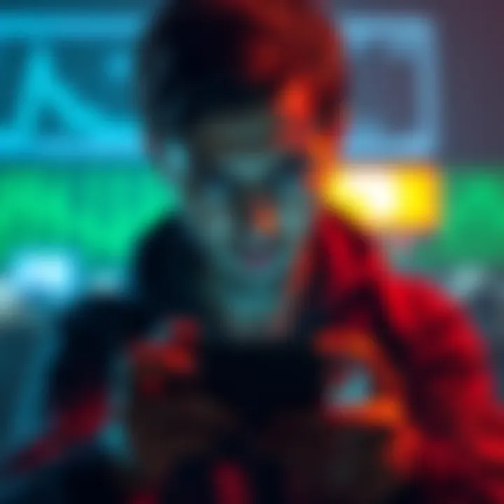 A person looking disappointed at a phone screen, symbolizing the frustration over Pi Network's delays and KYC issues.