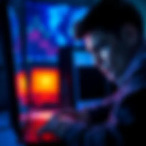 Frustrated user checking withdrawal status A person looking at a computer screen with a worried expression, showing a pending withdrawal status on a finance platform, highlighting their frustration with support delays.