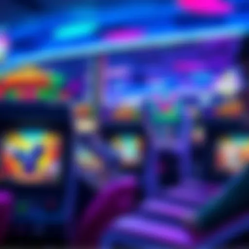 Gossip Harbor Arcade Game Screen Gameplay scene of Gossip Harbor arcade game showing colorful graphics and characters