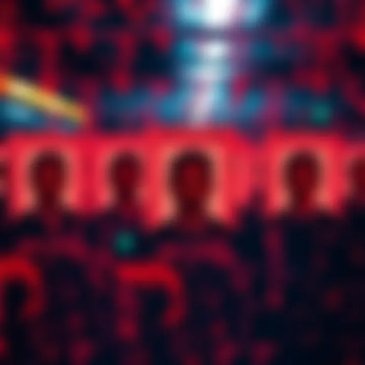 A visual representation of leaked government ID images, illustrating privacy concerns in identity verification systems