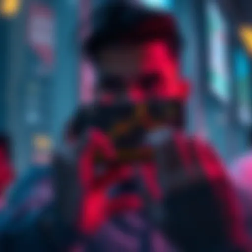 A person looking at a smartphone screen displaying a Binance trading interface with a graph showing rising values, symbolizing growth in their crypto investment.