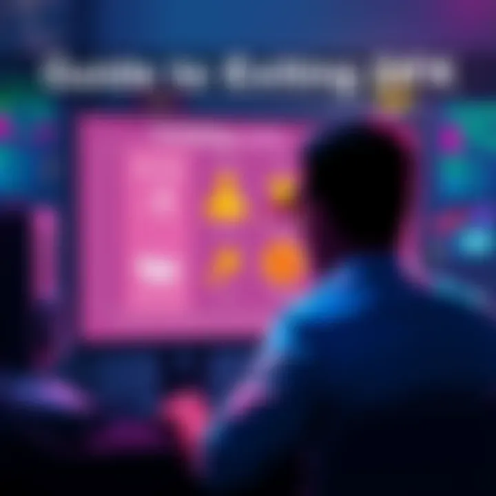 A person looking at a computer screen with icons of heroes, pets, and coins, representing the steps to leave DFK.