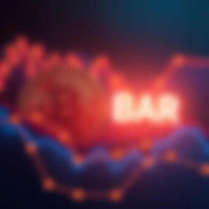 Illustration showing a graphic representation of the Clarity Act alongside the HBAR logo, indicating potential growth in the market.
