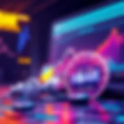 A visual representation of HBAR cryptocurrency making significant progress in the market, showing upward trends and interest in digital assets.