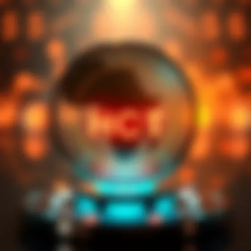 A digital representation of the Healthcare Credit Token (HCT) symbolizing improved healthcare in Africa with technology elements.