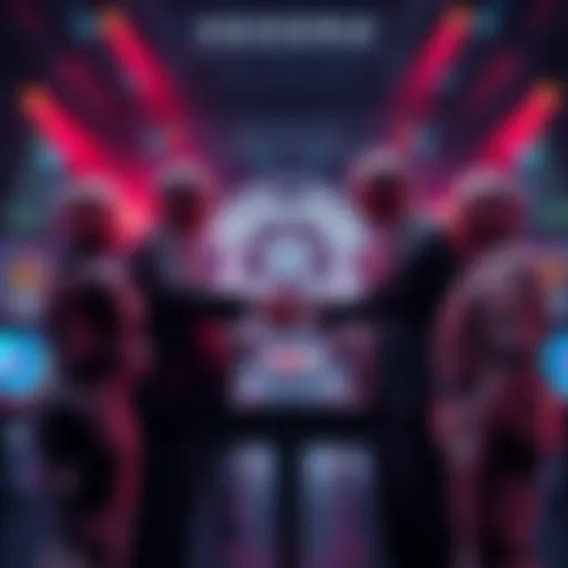 Hedera representatives shake hands with Pentagon officials to discuss AI agents deployment