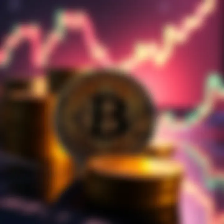 A graphic showing a Bitcoin symbol with rising fees highlighted, representing HodlHodl's new 4.5% trading fee