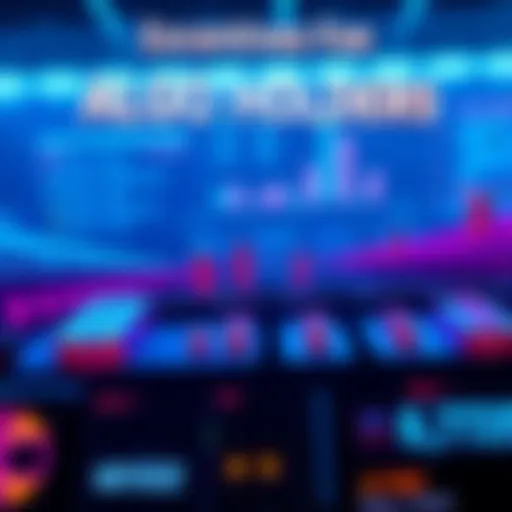 Graphic showing different incentives for ALGO holders such as fee structures and tokenomics innovations