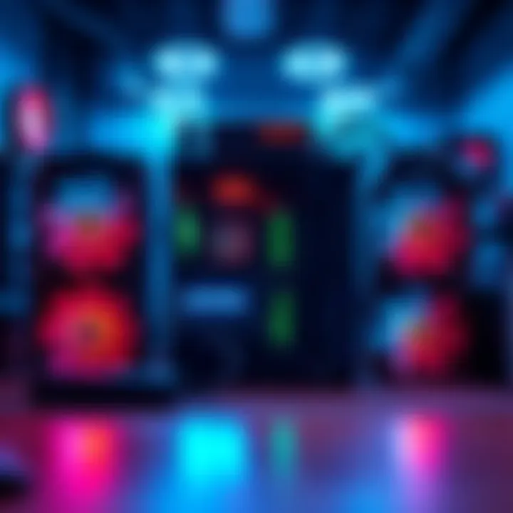 Inhouse S21 Slim Miner Testing Setup A miner testing setup showcasing the S21 Slim model with cooling fans and voltage settings displayed.