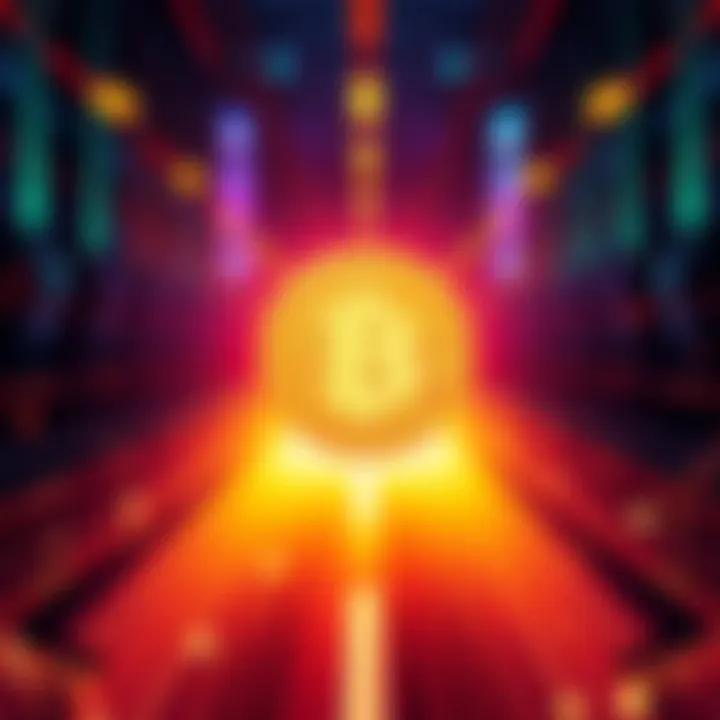 A graphic showing a simple exchange process from Bitcoin to USDT with no KYC requirements, featuring a fast and secure theme.