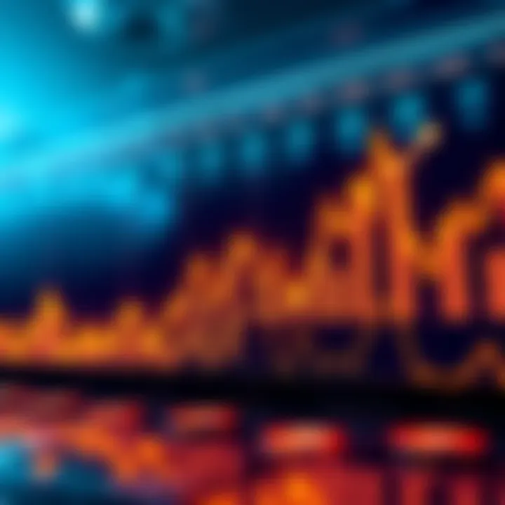 Graph showing cryptocurrency trends with XRP and other options, indicating investment opportunities