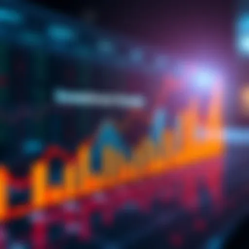 A chart showing investment growth over time, with an upward trend indicating potential returns after several years.
