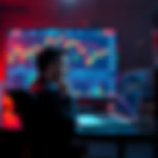 A person looking at stock charts on a laptop, deep in thought about their recent investment decision.