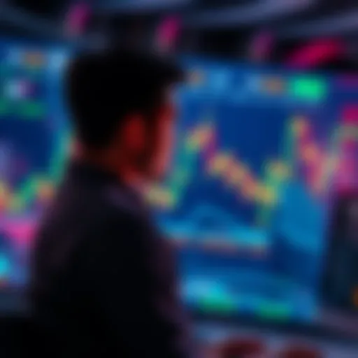 Novice investor looking at financial charts and pondering a large investment in Raiz