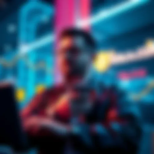 An investor moves assets from Crypto.com to Solana, symbolizing a key transition in cryptocurrency investment.