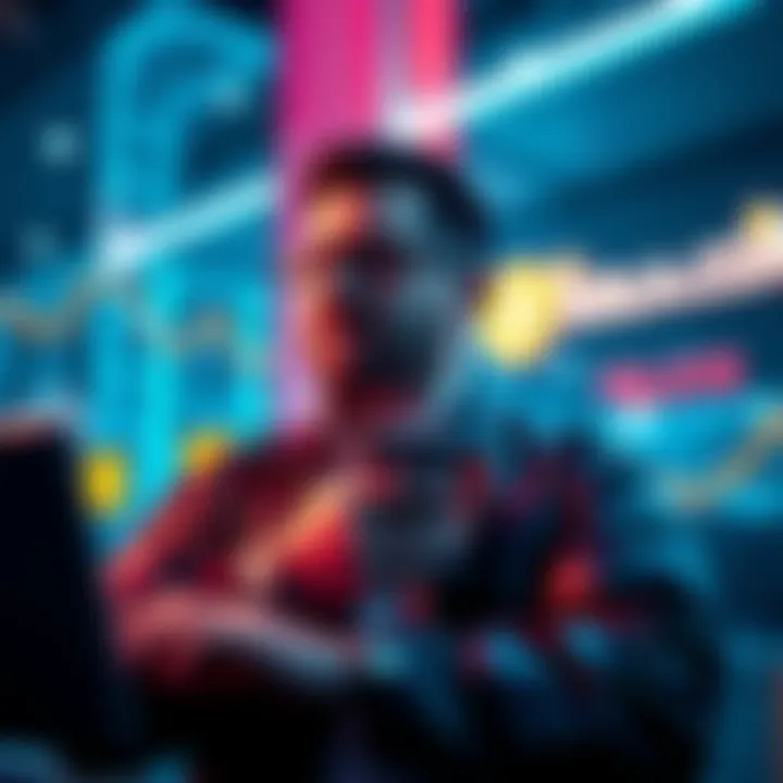 An investor moves assets from Crypto.com to Solana, symbolizing a key transition in cryptocurrency investment.