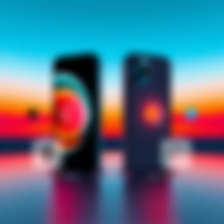 iPhone 18 Pro and Pro Max Modem Comparison Side-by-side view of iPhone 18 Pro and iPhone 18 Pro Max highlighting modem differences with connectivity icons